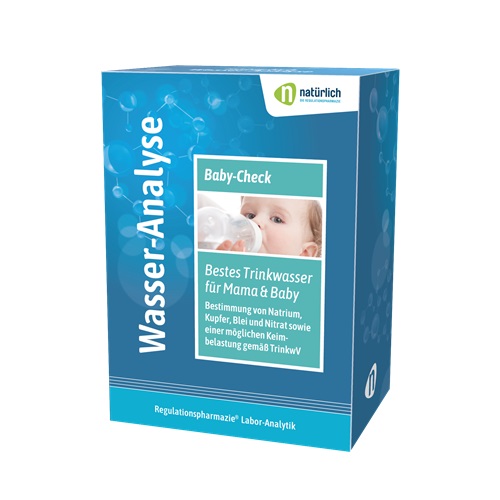 BABY-WASSER-ANALYSE Trinkwasser